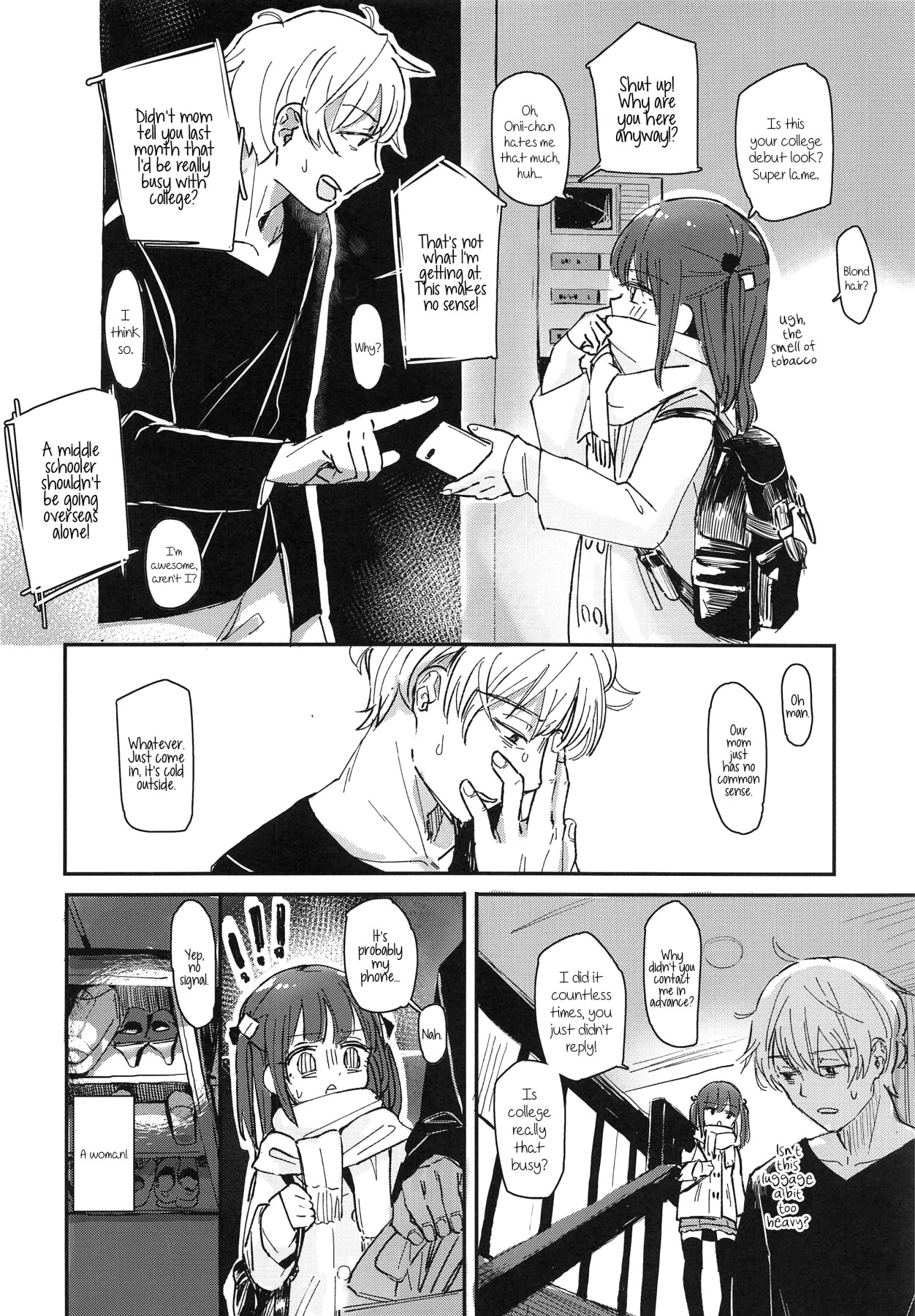 Hentai Manga Comic-Onii-chan Was Feeling Down, So I Had Sex With Him-Read-5